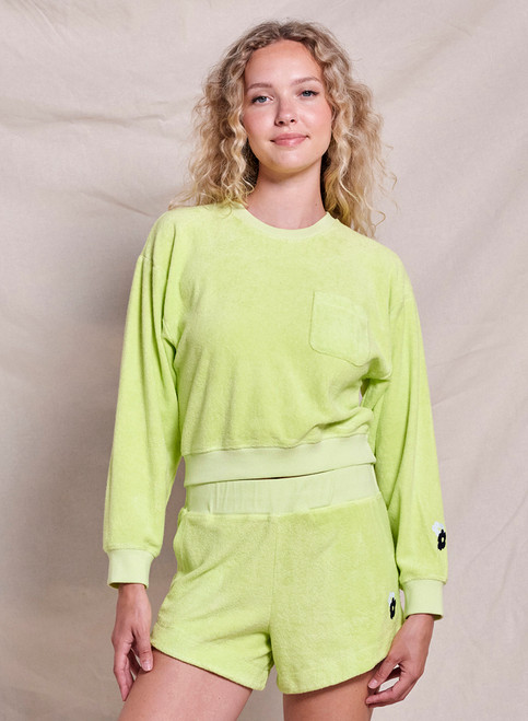 Loop Terry Short - Electric Lemon